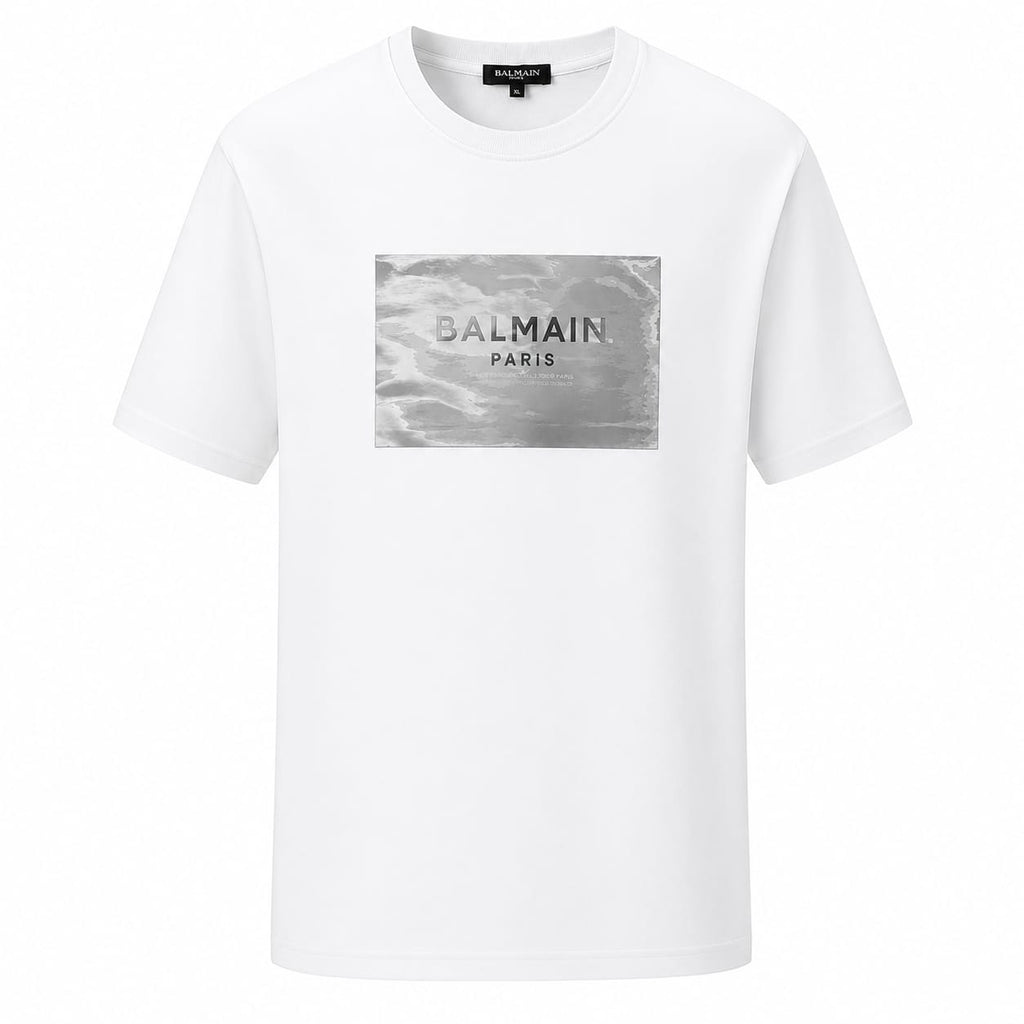 Camiseta Balmain com Tecnologia de Dupla Leitura