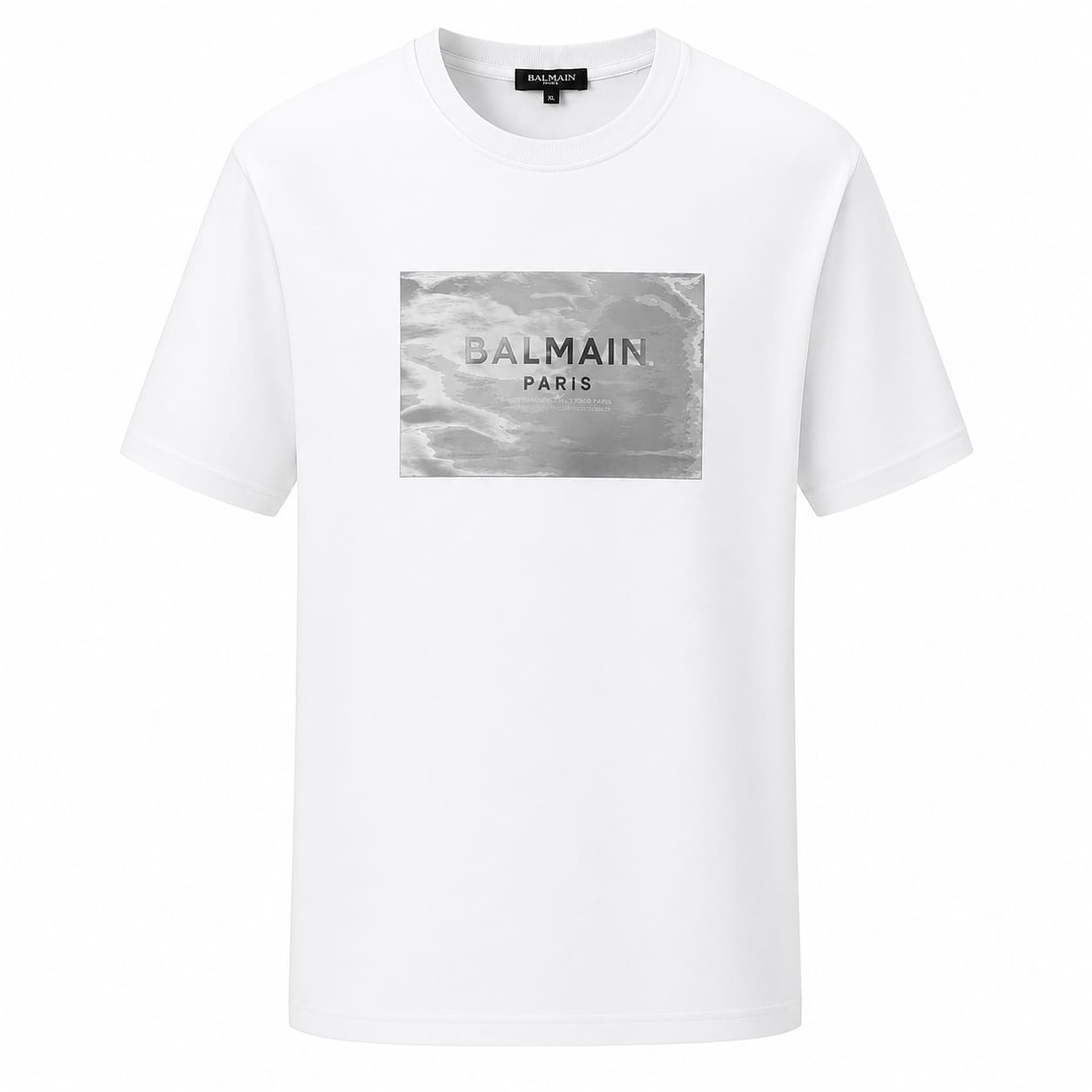 Camiseta Balmain com Tecnologia de Dupla Leitura