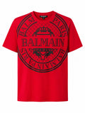 Camiseta Balmain Monogramada