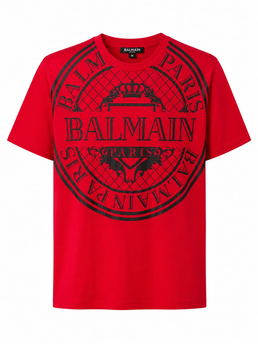 Camiseta Balmain Monogramada