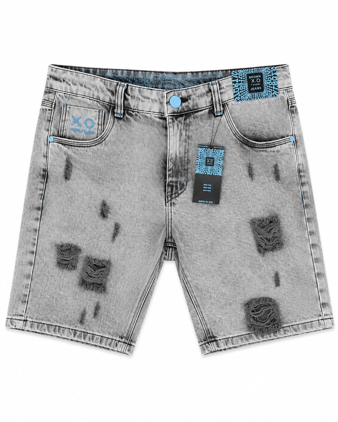Bermuda Jogador Brow Jeans