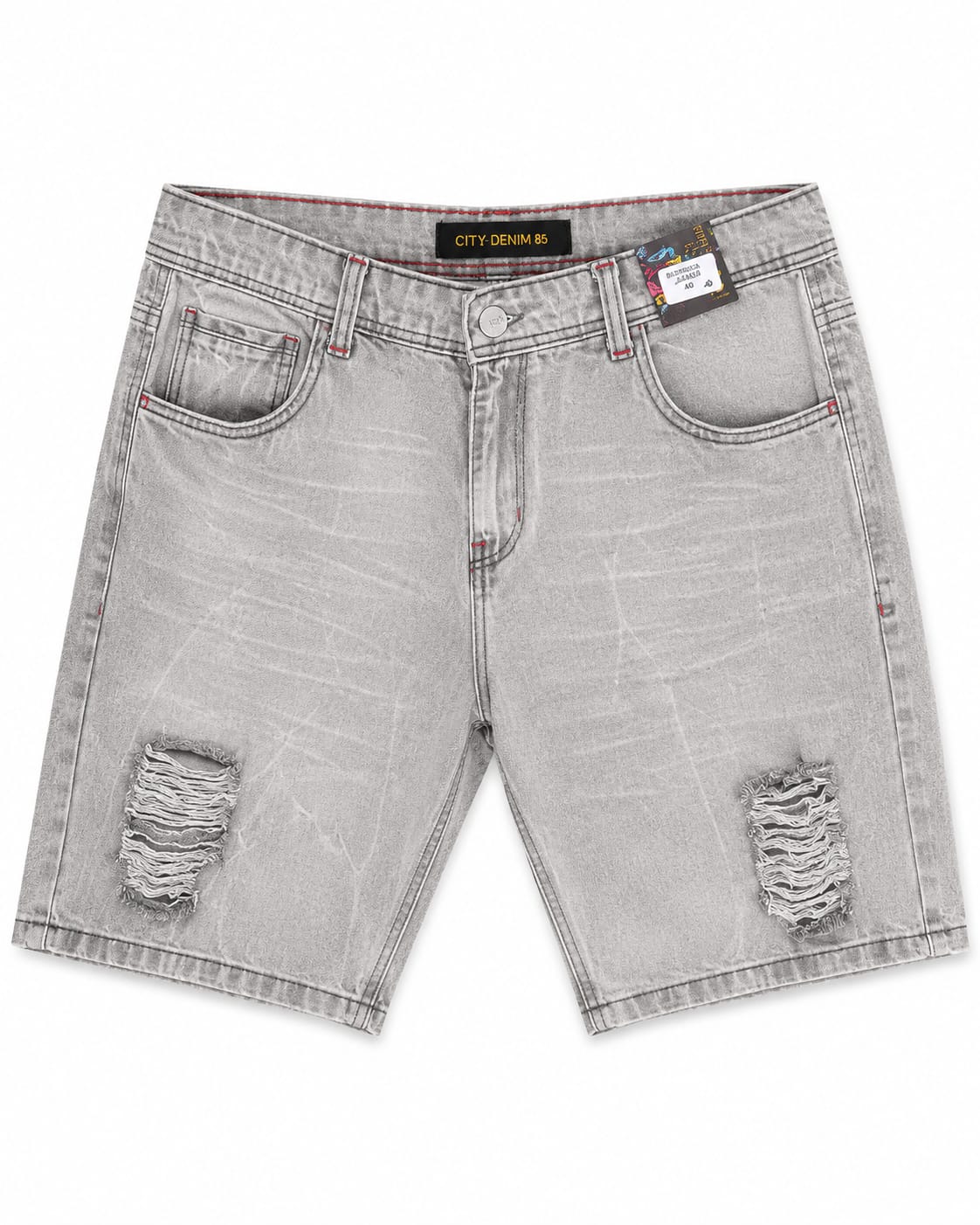 Bermuda Jogador City Denim