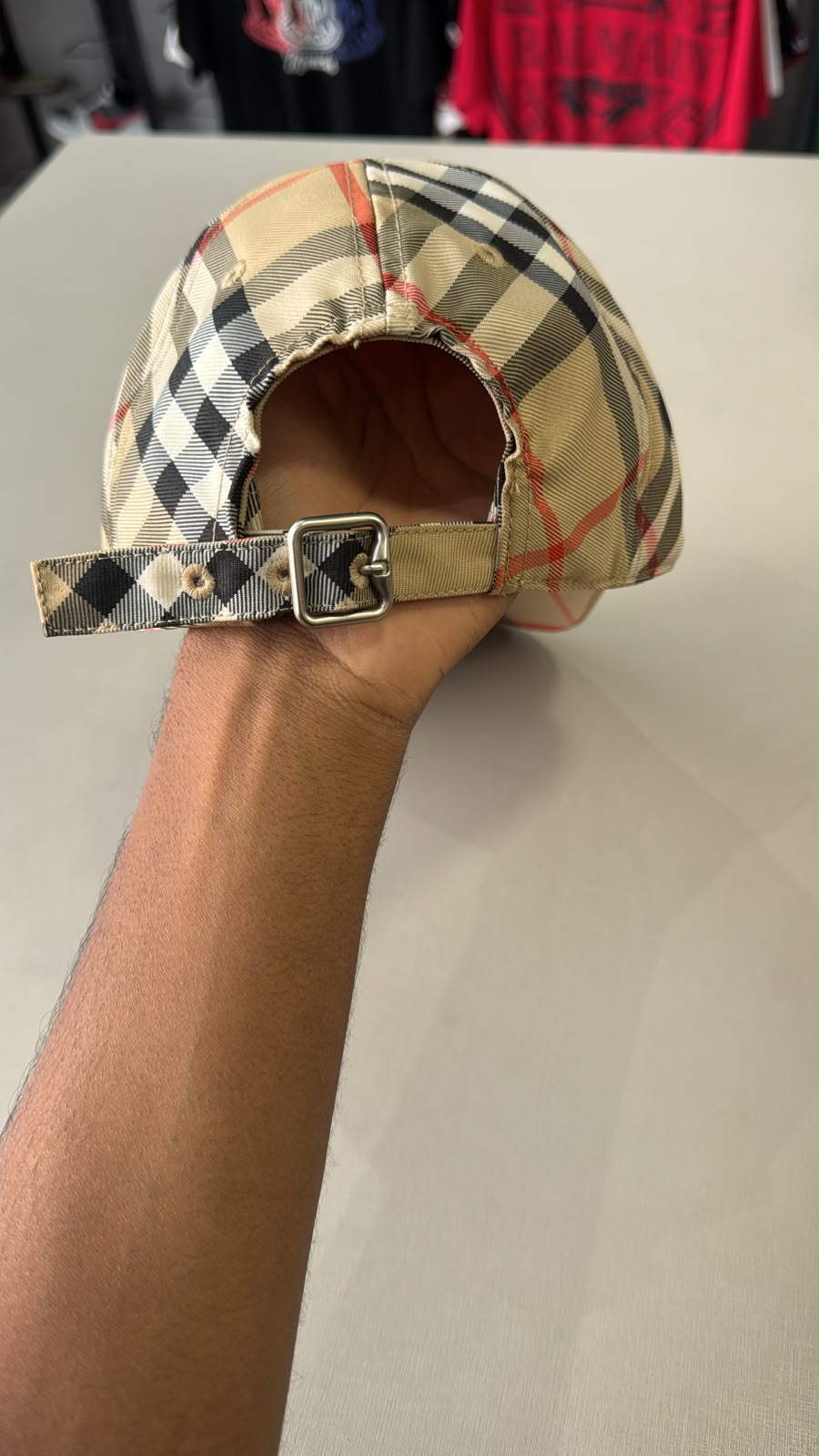 Boné Burberry
