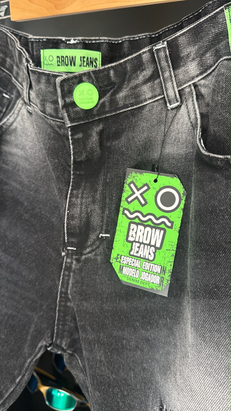Bermuda Jogador Brow Jeans