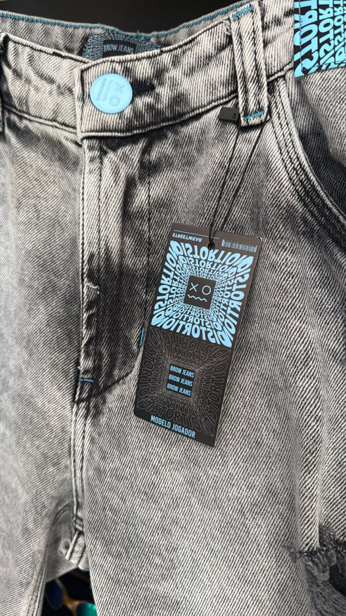 Bermuda Jogador Brow Jeans