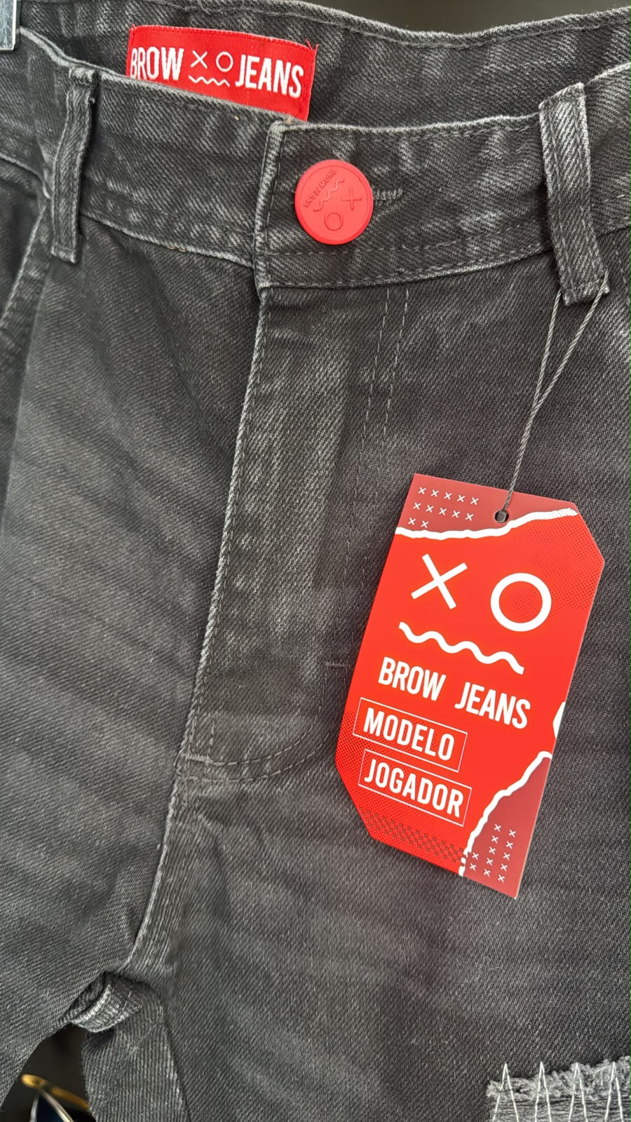 Bermuda Jogador Brow Jeans